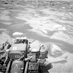 Mars image captured by NAV_LEFT_B on Curiosity