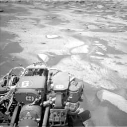 Mars image captured by NAV_LEFT_B on Curiosity