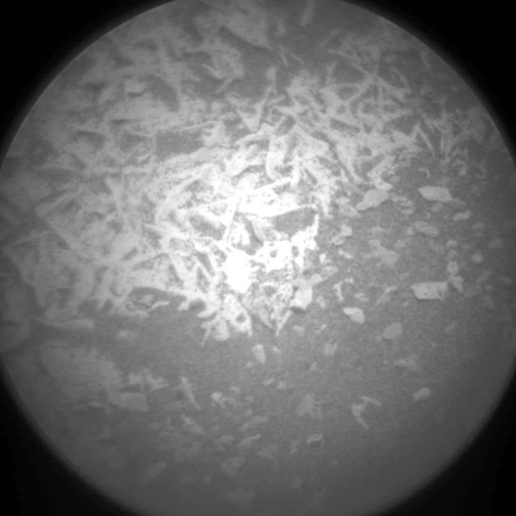 Foto de Marte da câmera CHEMCAM_RMI