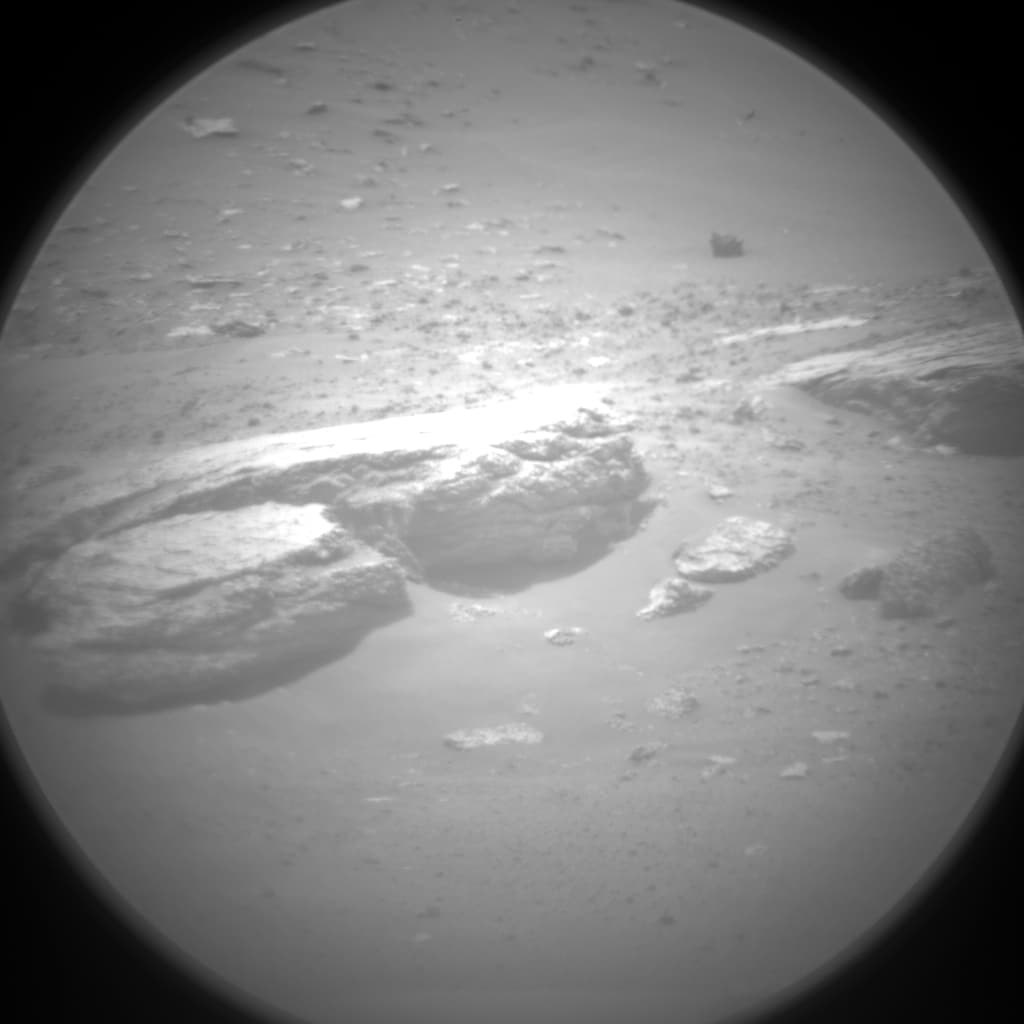 Foto de Marte da câmera CHEMCAM_RMI