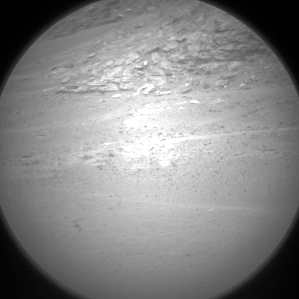 Foto de Marte da câmera CHEMCAM_RMI