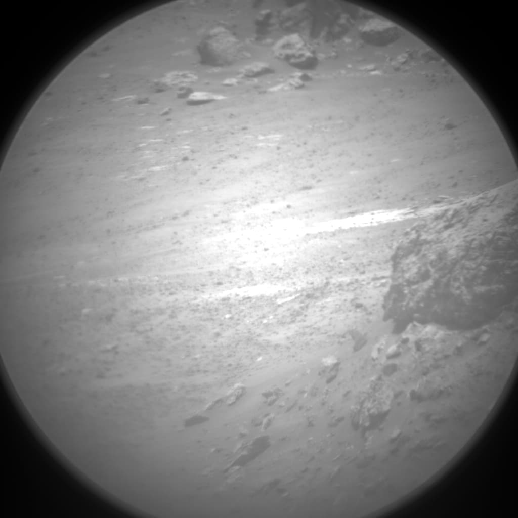 Foto de Marte da câmera CHEMCAM_RMI