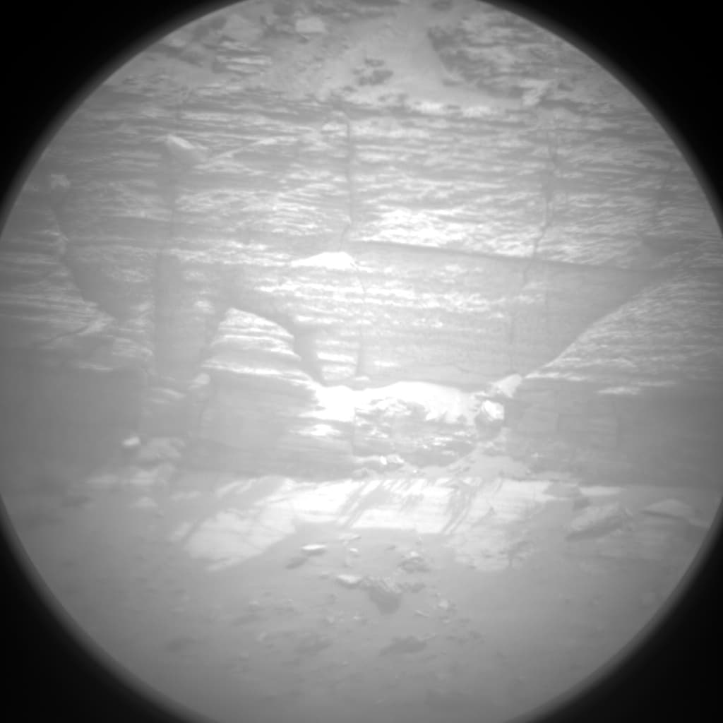 Mars image captured by CHEMCAM_RMI on Curiosity