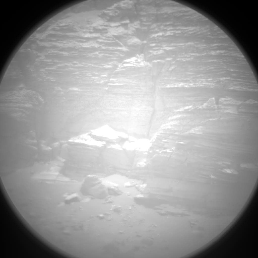 Mars image captured by CHEMCAM_RMI on Curiosity