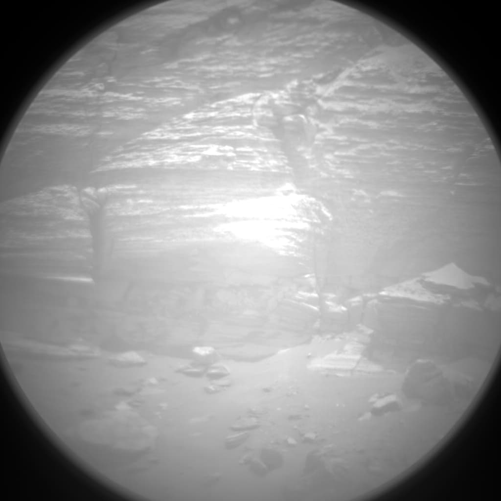 Mars image captured by CHEMCAM_RMI on Curiosity