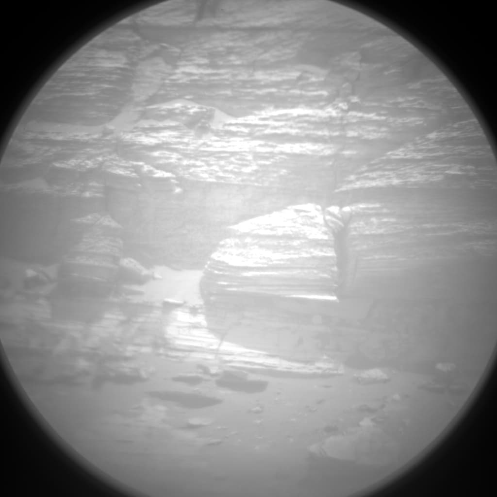 Mars image captured by CHEMCAM_RMI on Curiosity