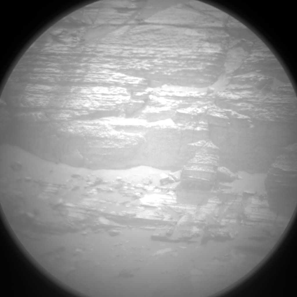 Mars image captured by CHEMCAM_RMI on Curiosity