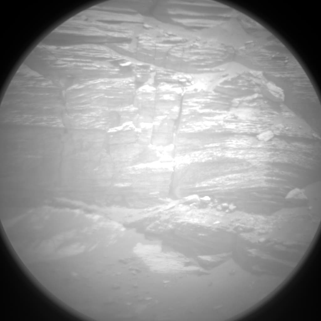 Mars image captured by CHEMCAM_RMI on Curiosity