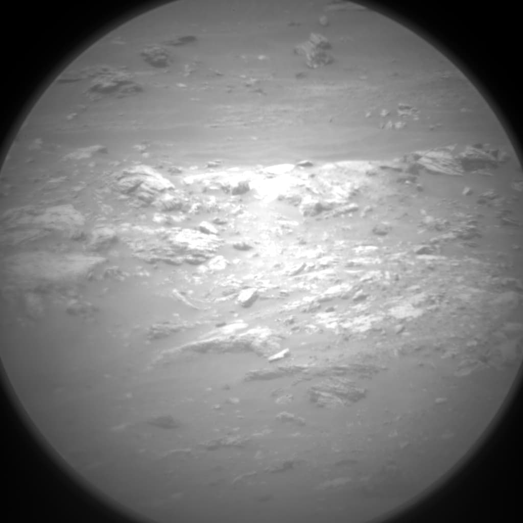 Mars image captured by CHEMCAM_RMI on Curiosity