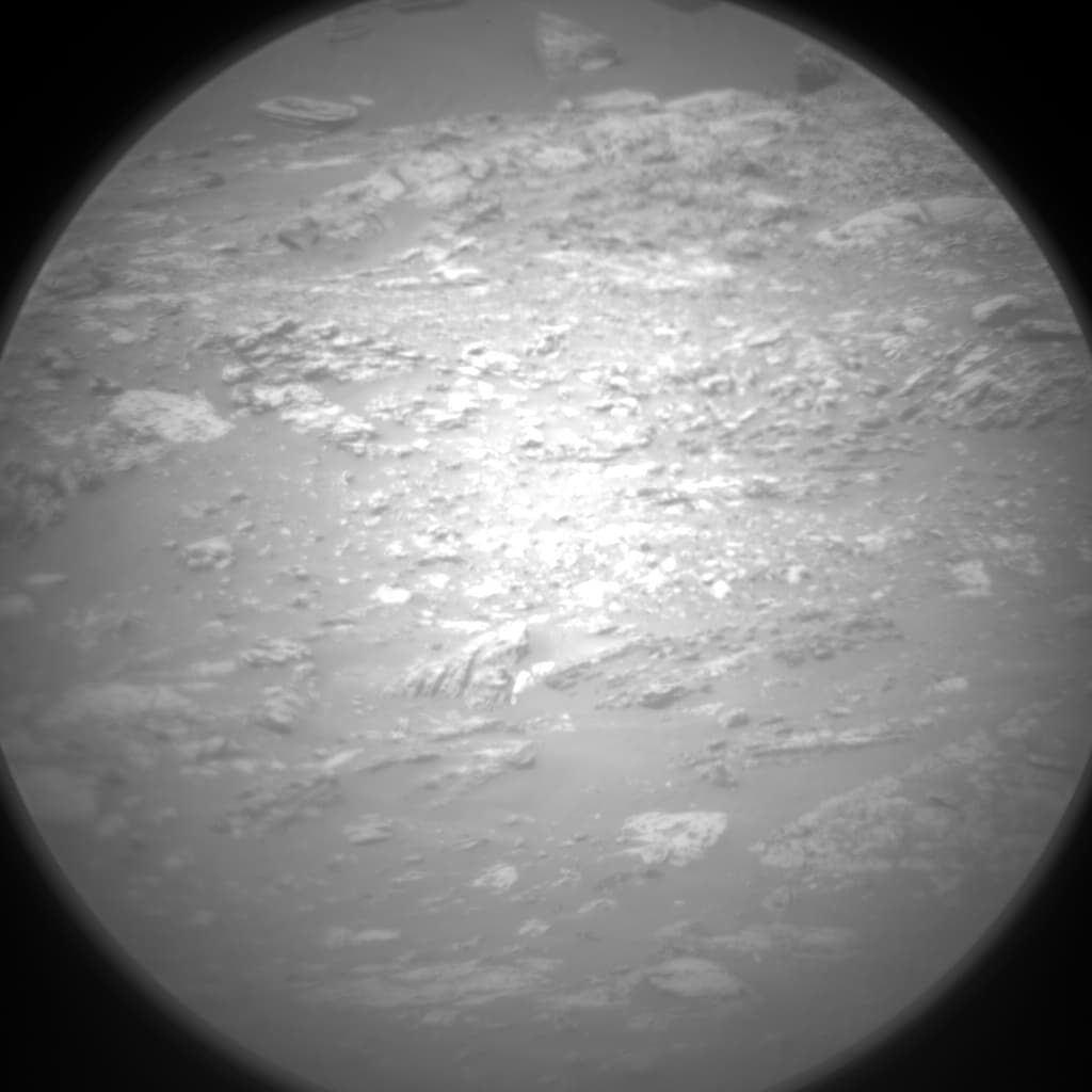 Mars image captured by CHEMCAM_RMI on Curiosity