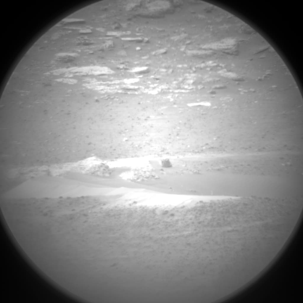 Mars image captured by CHEMCAM_RMI on Curiosity