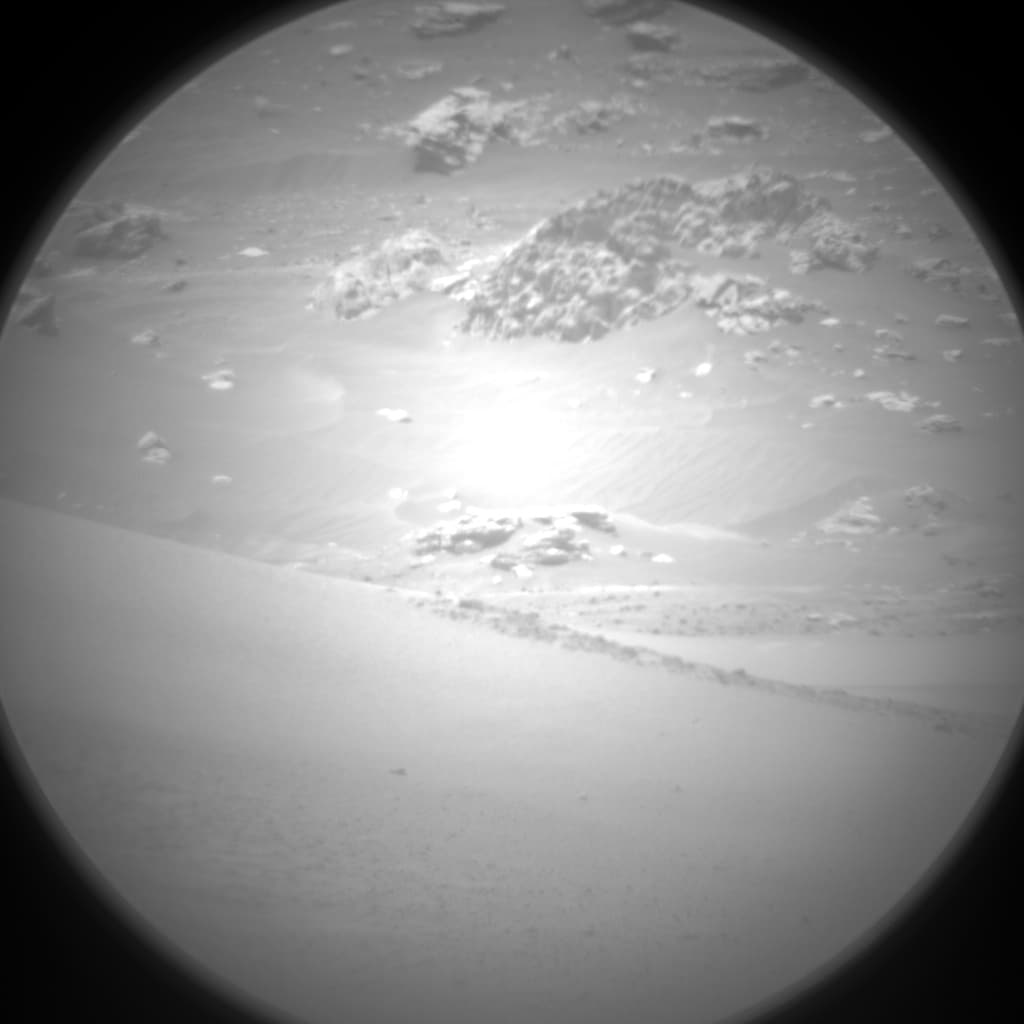 Mars image captured by CHEMCAM_RMI on Curiosity