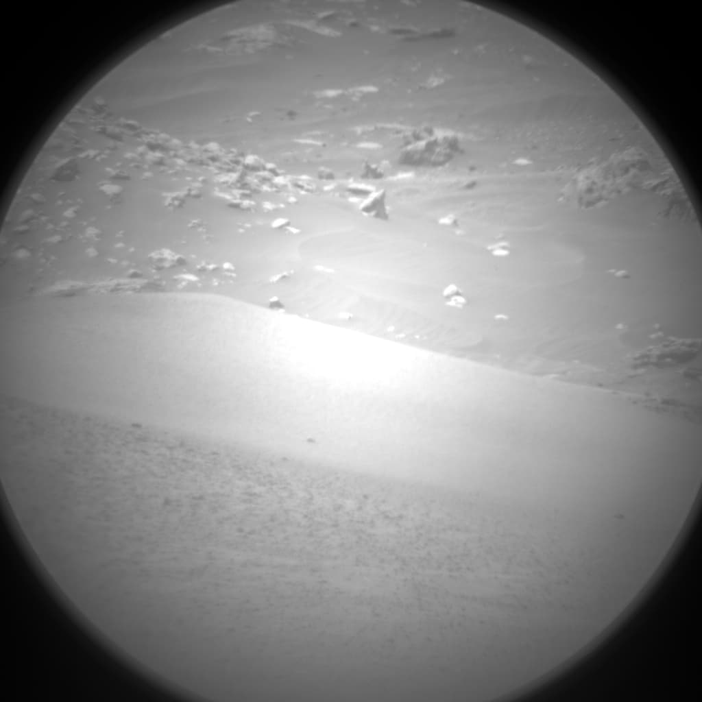 Mars image captured by CHEMCAM_RMI on Curiosity