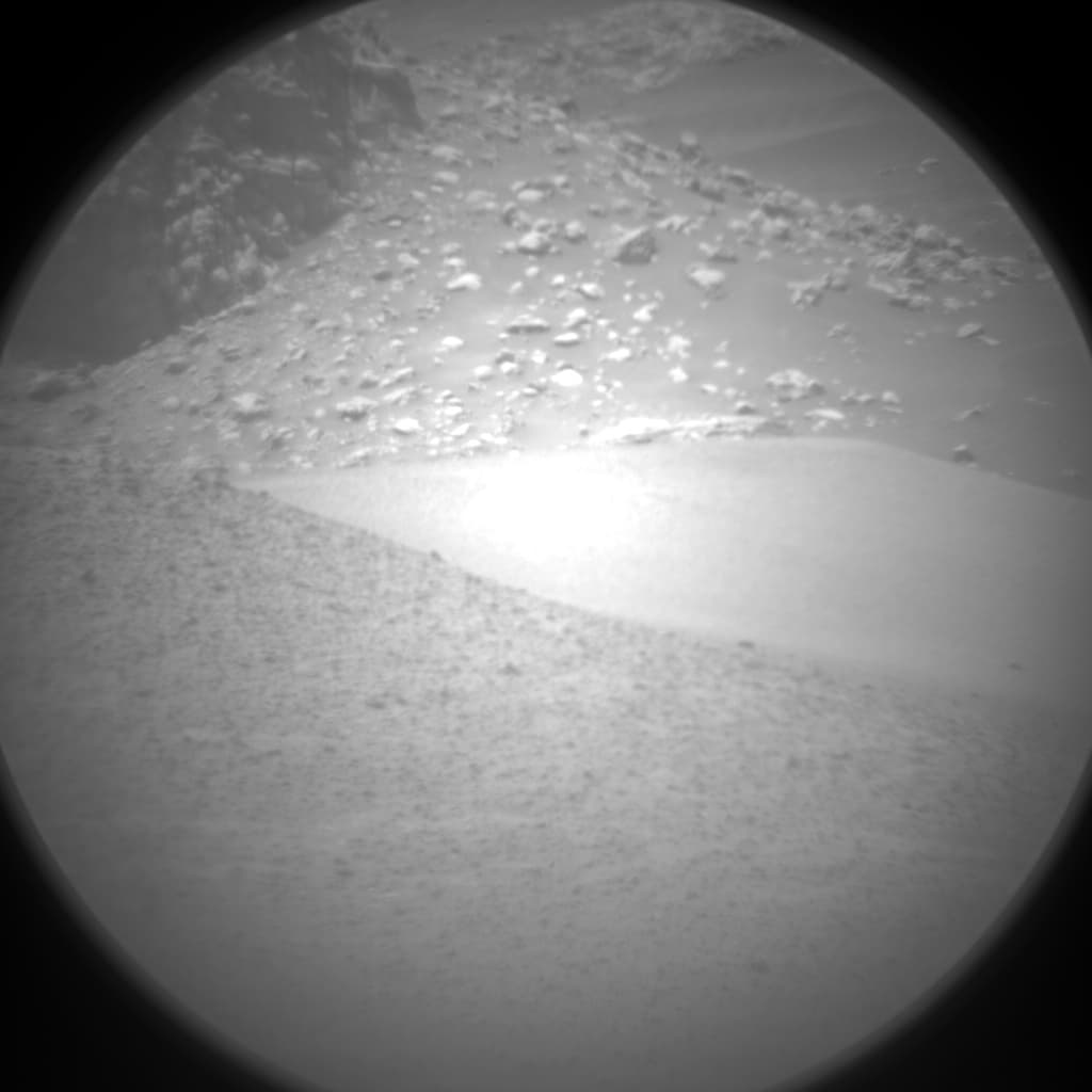 Mars image captured by CHEMCAM_RMI on Curiosity