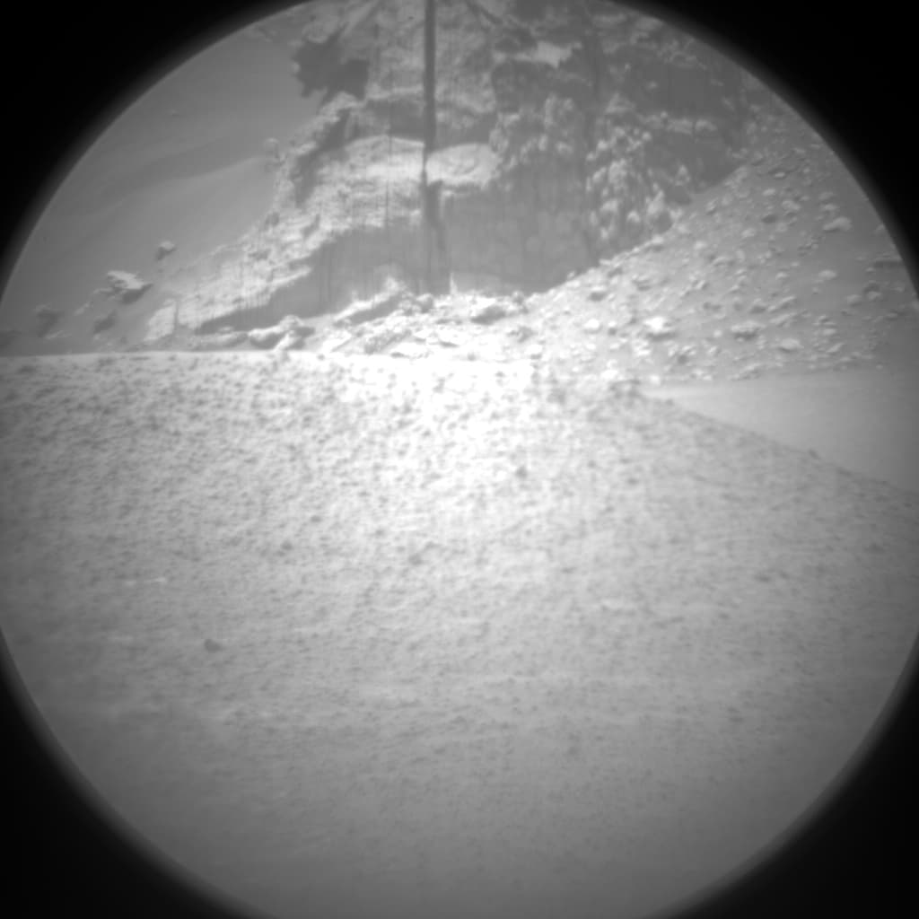Mars image captured by CHEMCAM_RMI on Curiosity