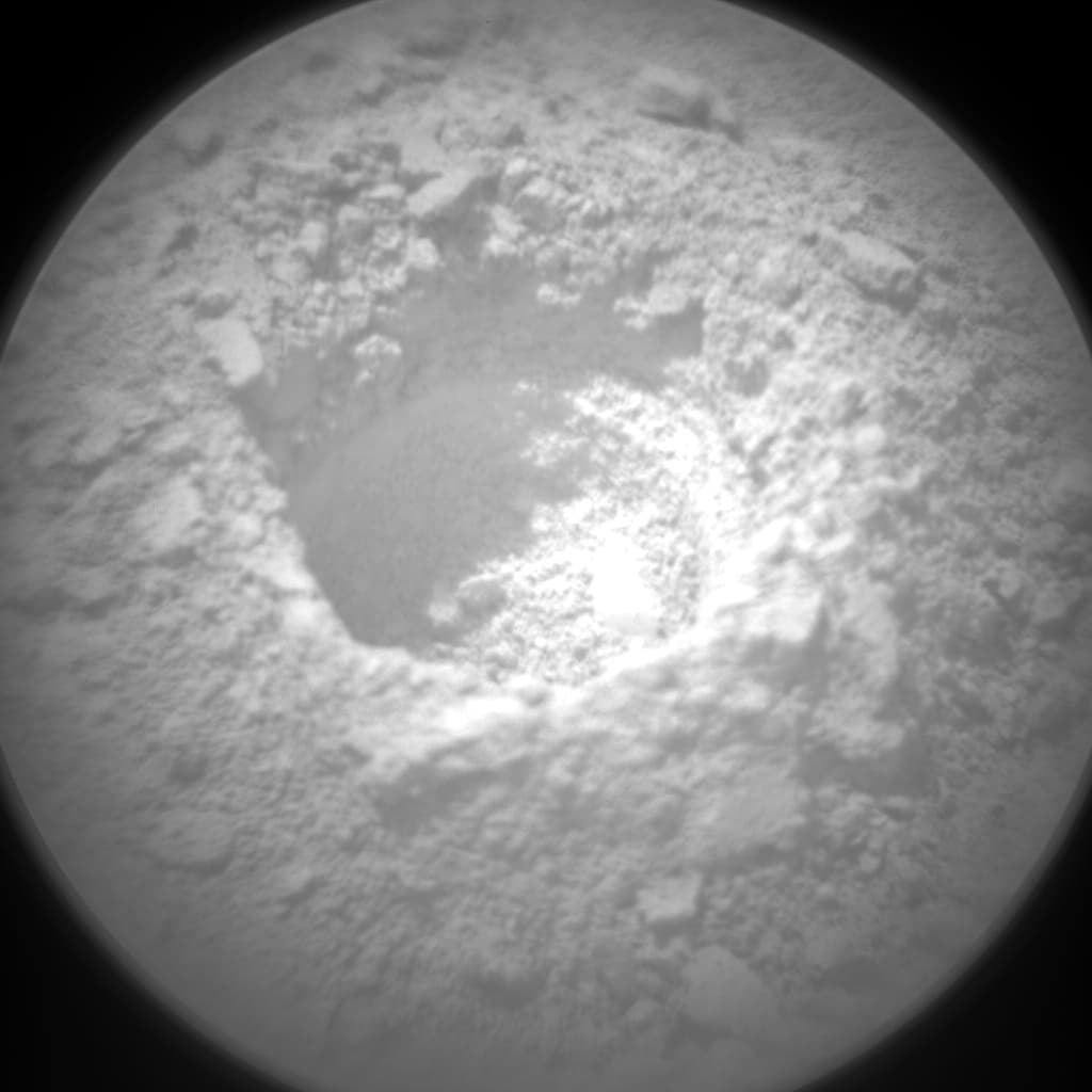 Mars image captured by CHEMCAM_RMI on Curiosity