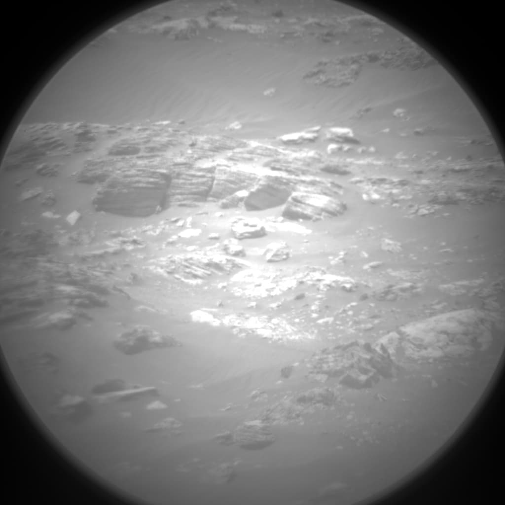 Mars image captured by CHEMCAM_RMI on Curiosity