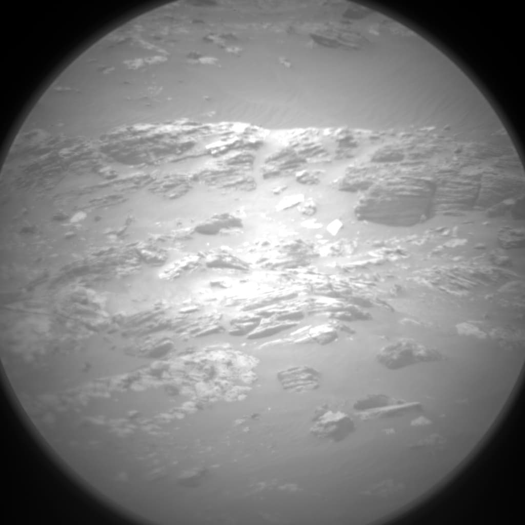 Mars image captured by CHEMCAM_RMI on Curiosity