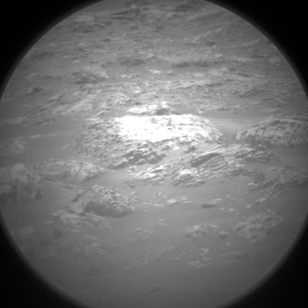 Mars image captured by CHEMCAM_RMI on Curiosity