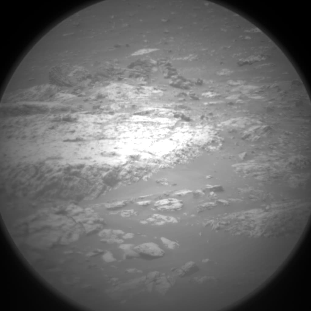 Mars image captured by CHEMCAM_RMI on Curiosity