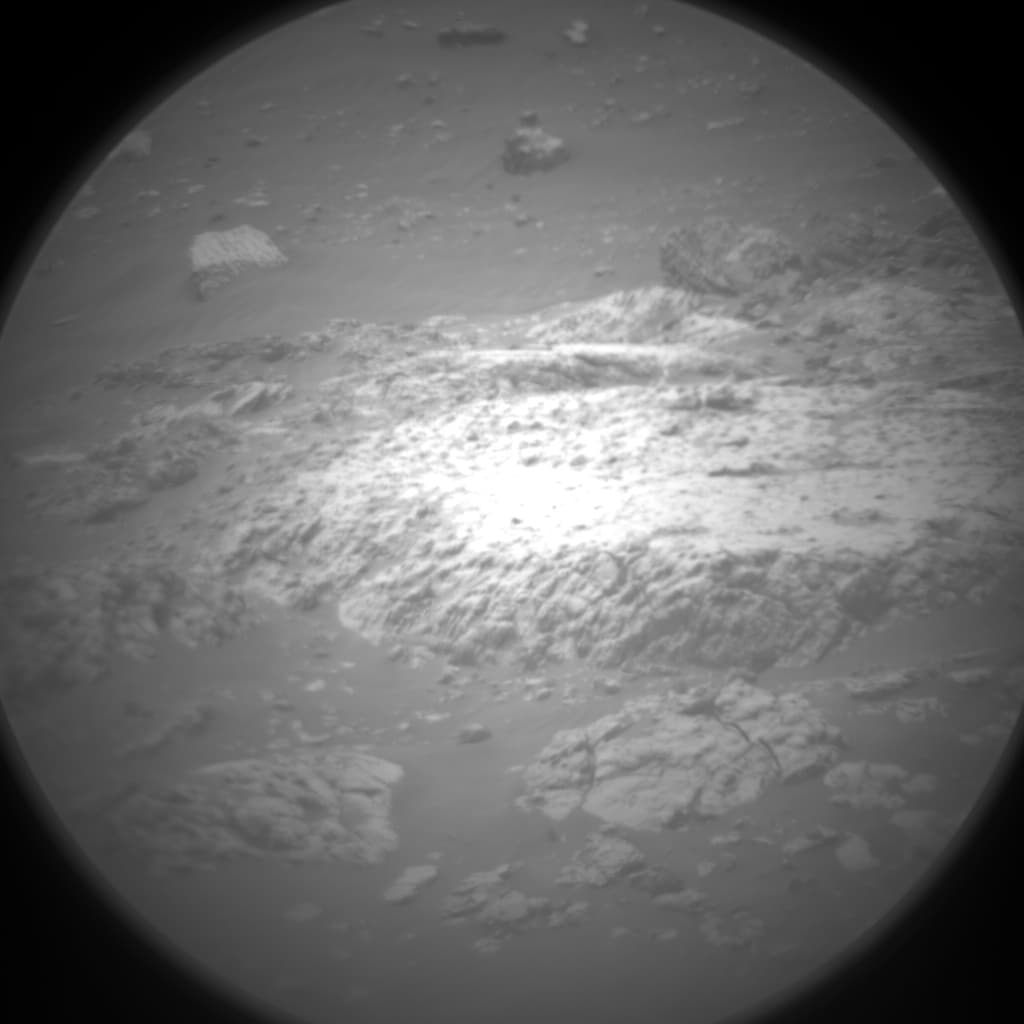 Mars image captured by CHEMCAM_RMI on Curiosity