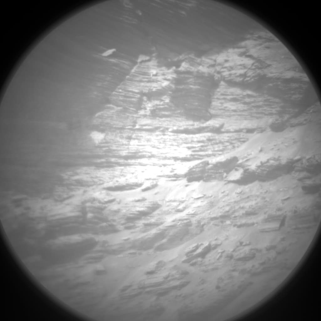 Mars image captured by CHEMCAM_RMI on Curiosity