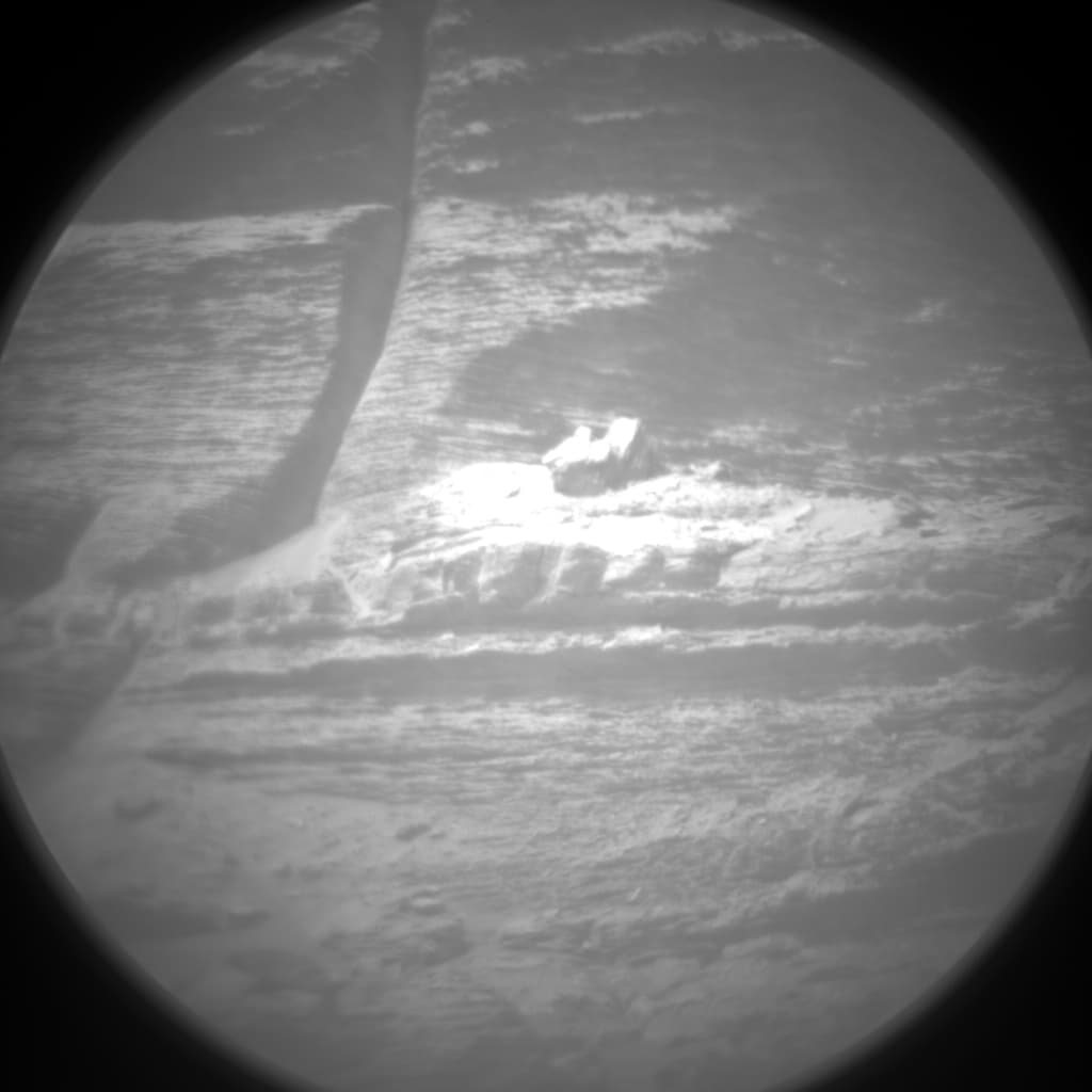 Mars image captured by CHEMCAM_RMI on Curiosity