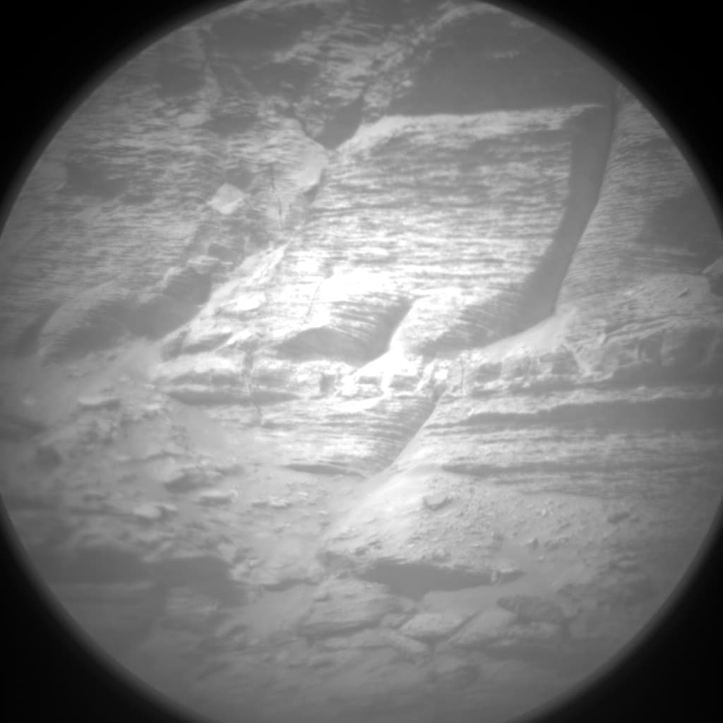 Mars image captured by CHEMCAM_RMI on Curiosity