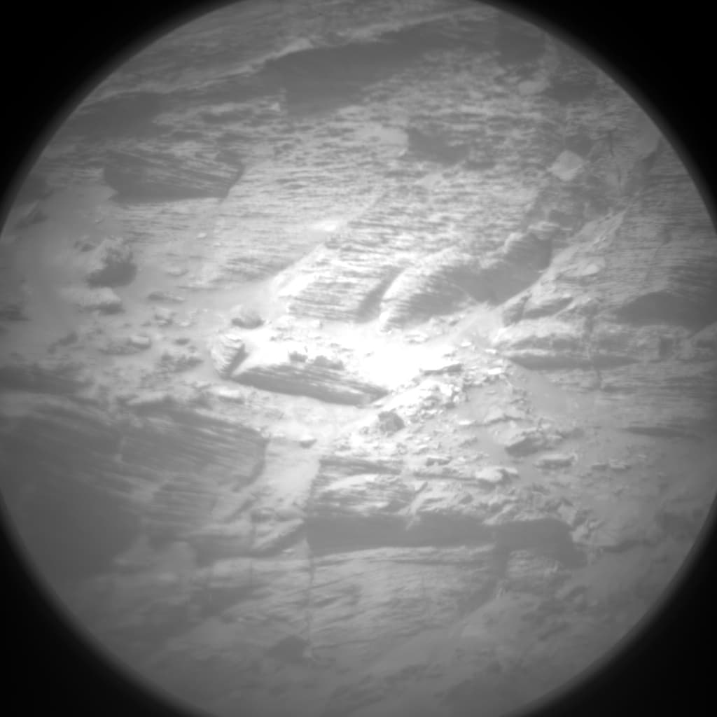 Mars image captured by CHEMCAM_RMI on Curiosity