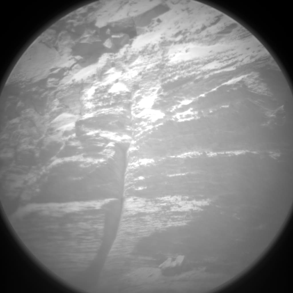 Mars image captured by CHEMCAM_RMI on Curiosity