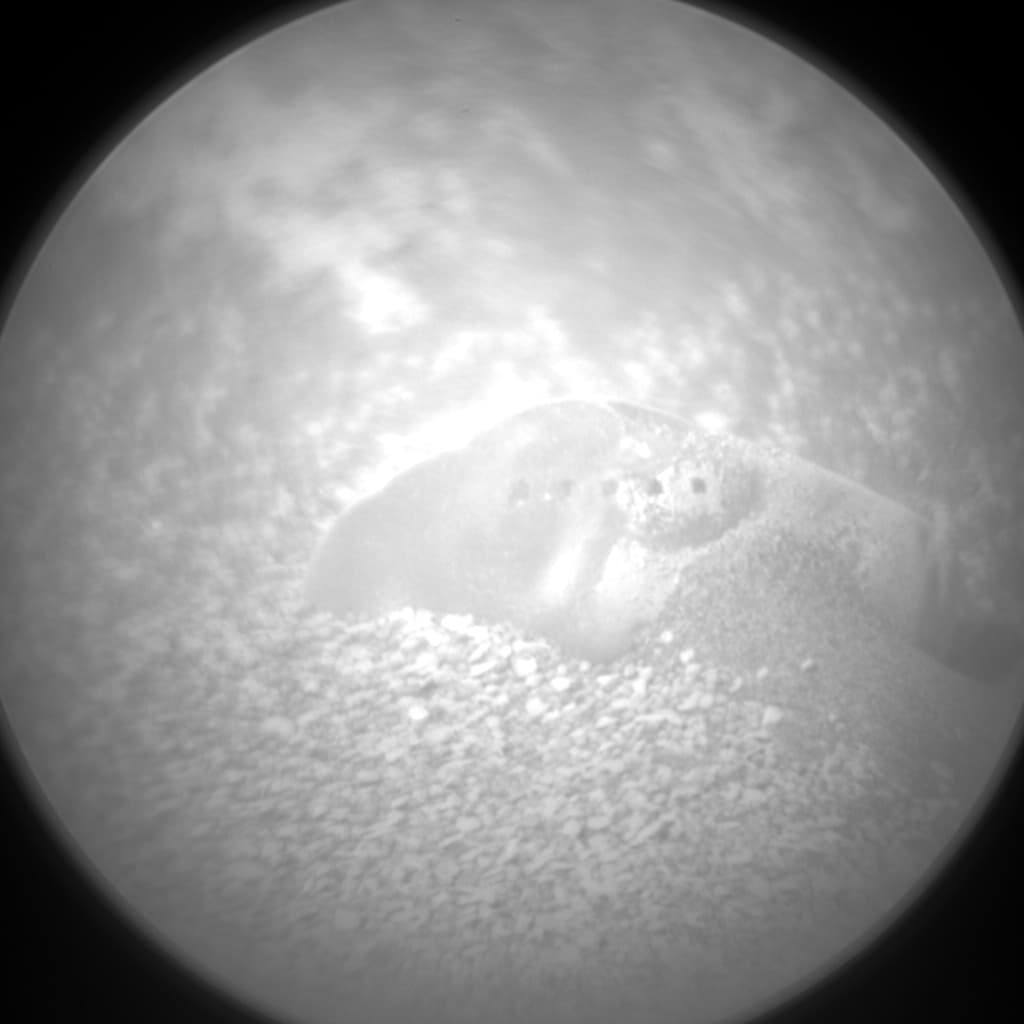 Foto de Marte da câmera CHEMCAM_RMI
