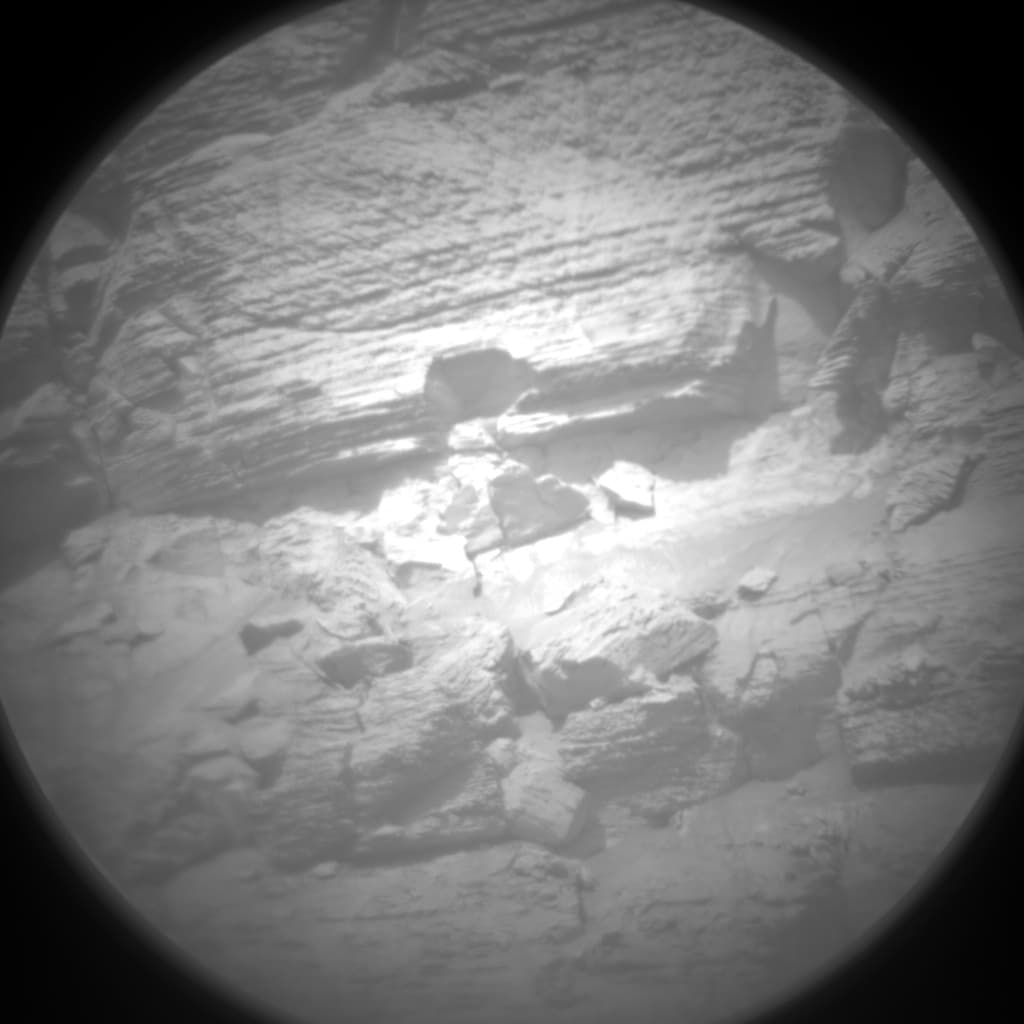 Foto de Marte da câmera CHEMCAM_RMI