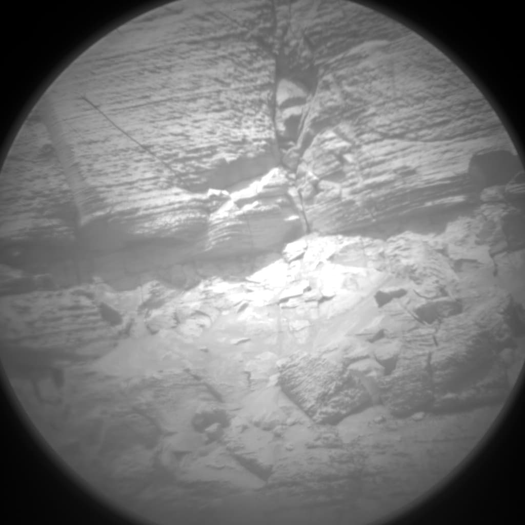 Foto de Marte da câmera CHEMCAM_RMI