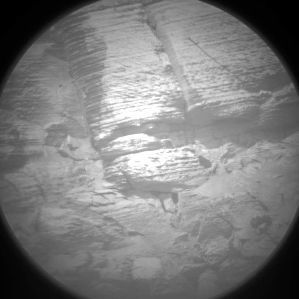 Foto de Marte da câmera CHEMCAM_RMI