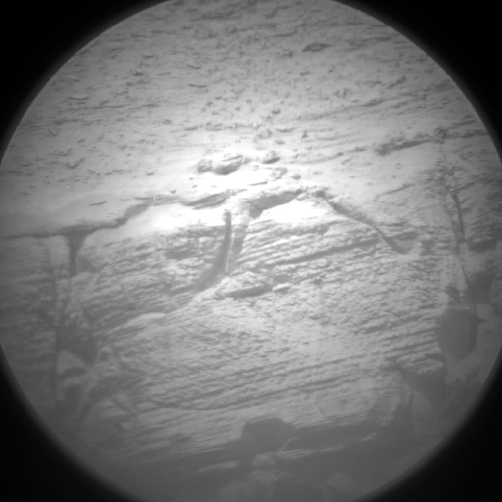 Foto de Marte da câmera CHEMCAM_RMI