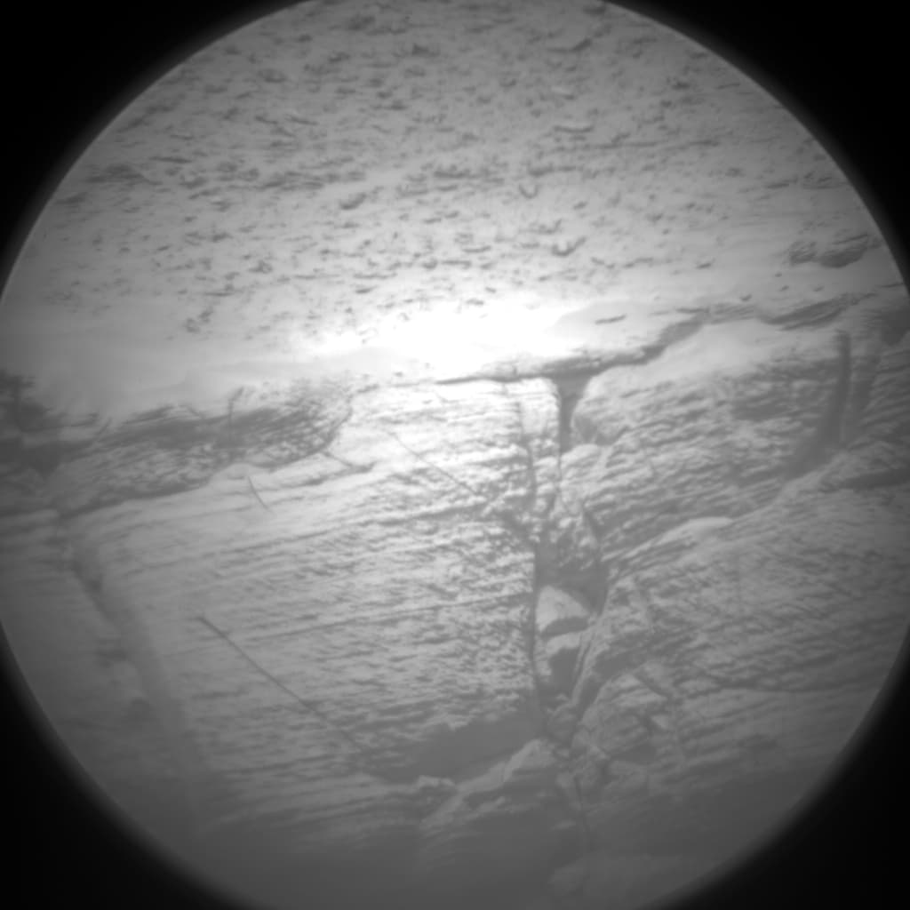 Foto de Marte da câmera CHEMCAM_RMI