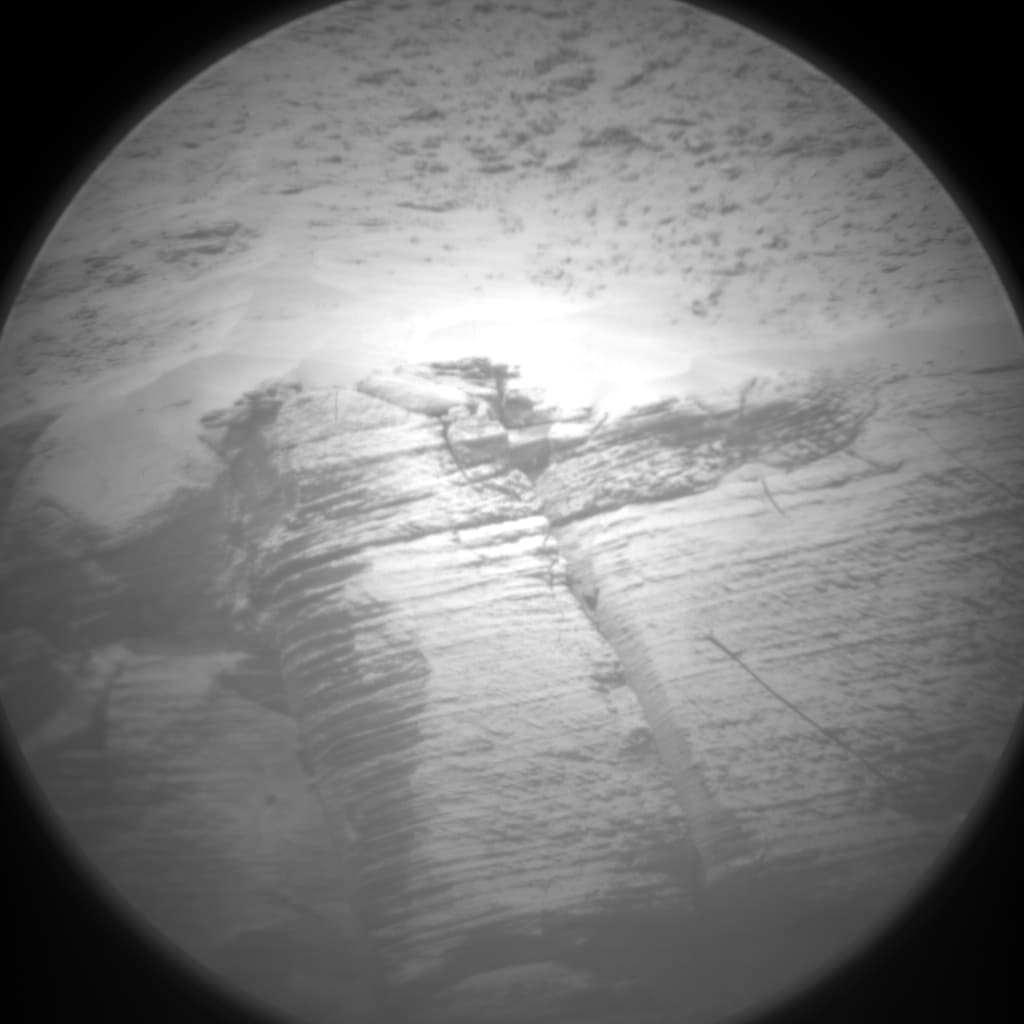 Foto de Marte da câmera CHEMCAM_RMI