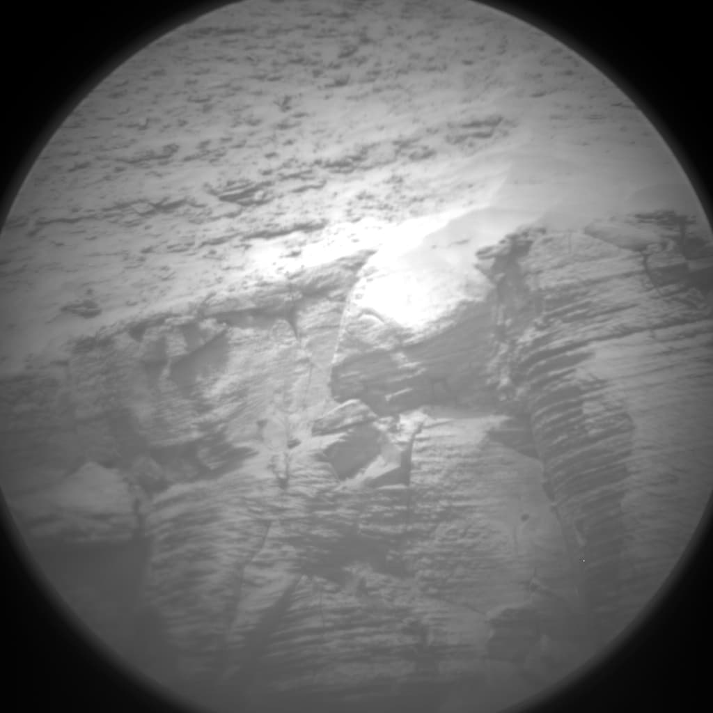 Foto de Marte da câmera CHEMCAM_RMI