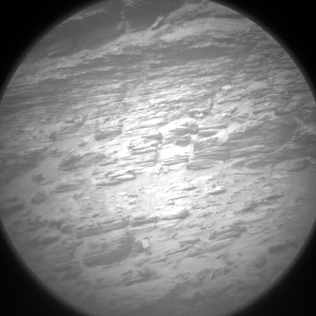 Foto de Marte da câmera CHEMCAM_RMI