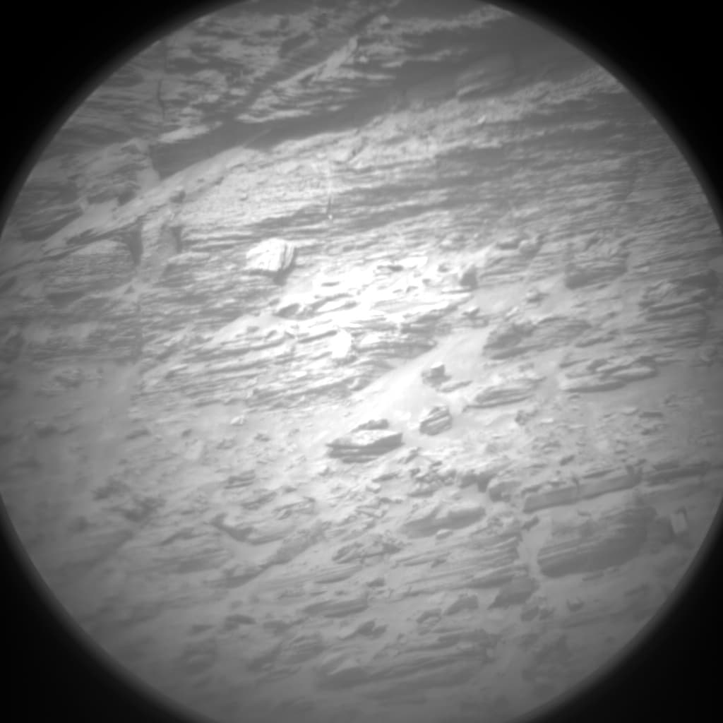 Foto de Marte da câmera CHEMCAM_RMI