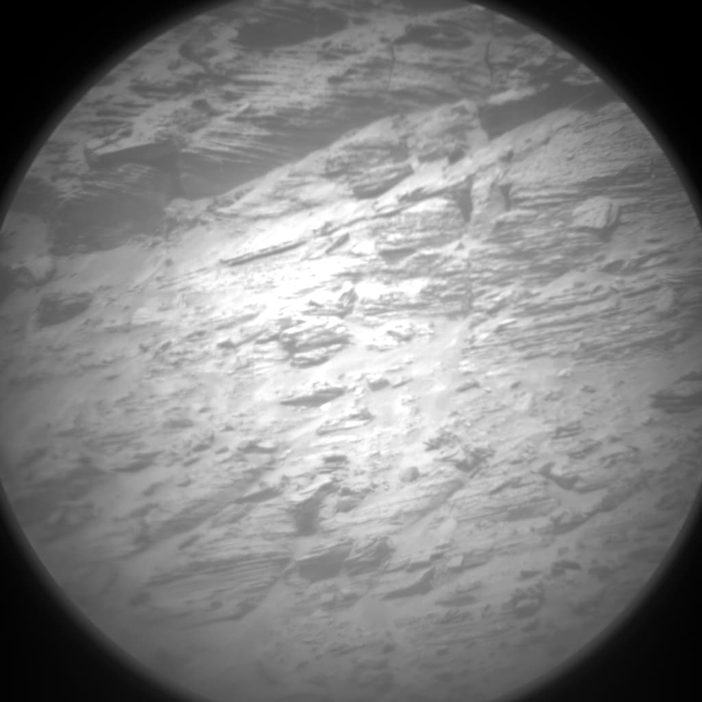Foto de Marte da câmera CHEMCAM_RMI