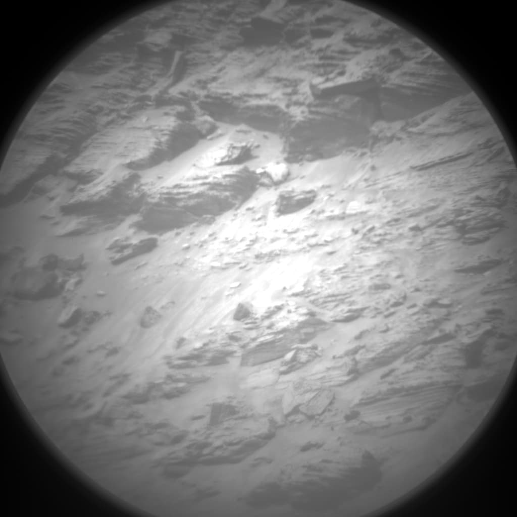Foto de Marte da câmera CHEMCAM_RMI