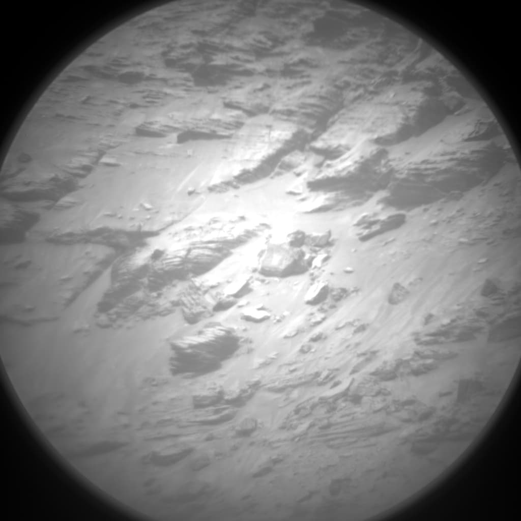 Foto de Marte da câmera CHEMCAM_RMI