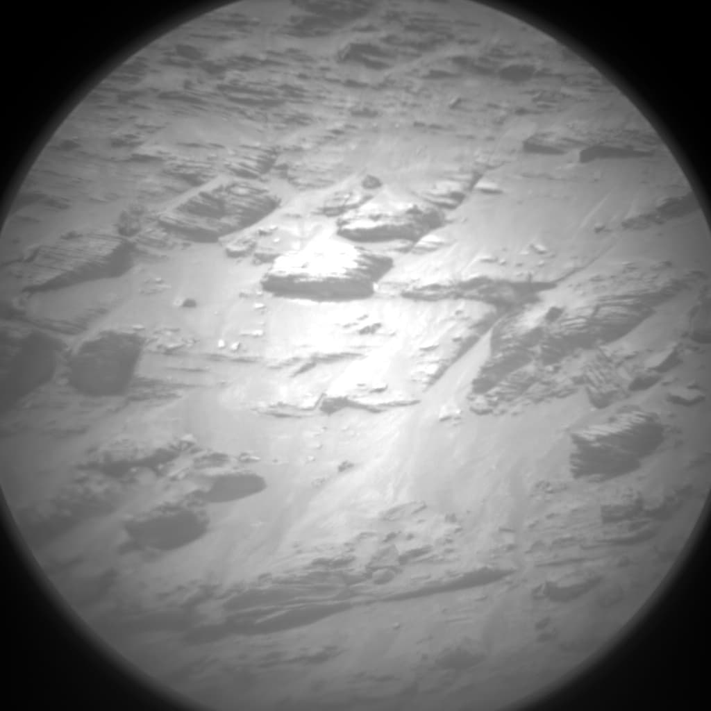 Foto de Marte da câmera CHEMCAM_RMI