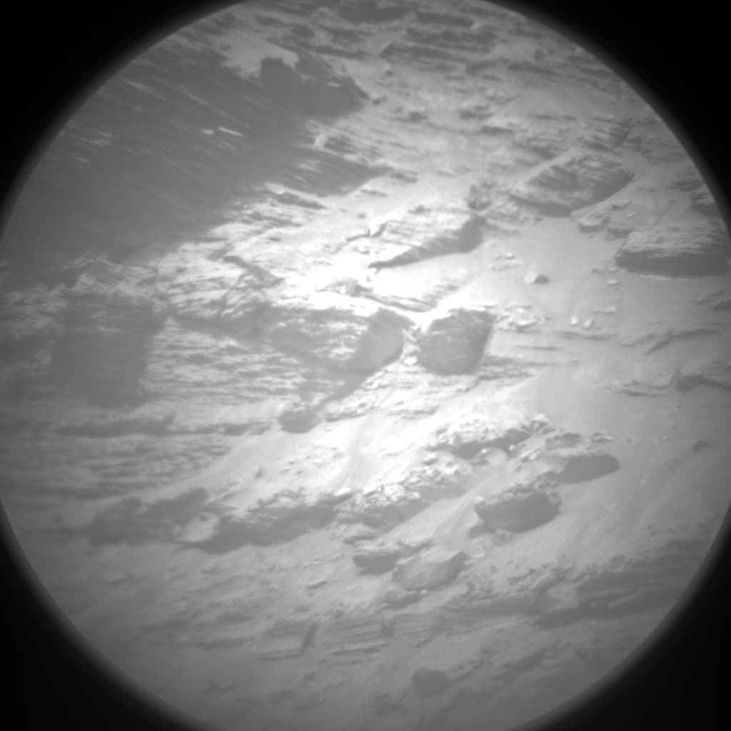 Foto de Marte da câmera CHEMCAM_RMI