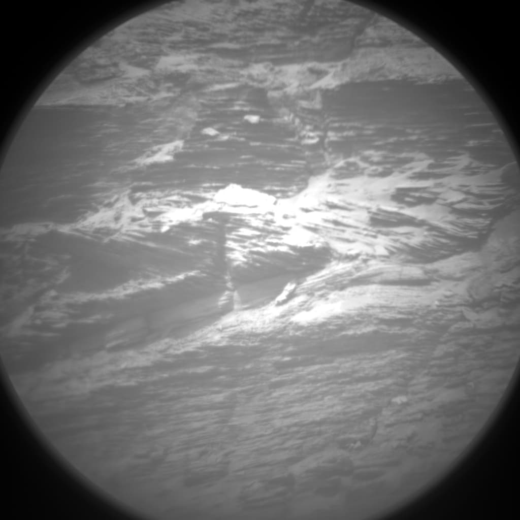 Foto de Marte da câmera CHEMCAM_RMI
