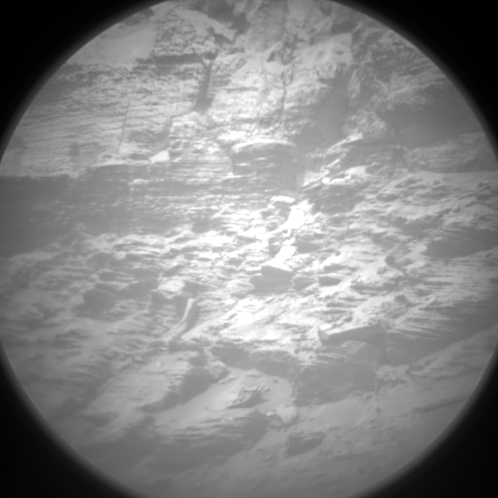 Foto de Marte da câmera CHEMCAM_RMI