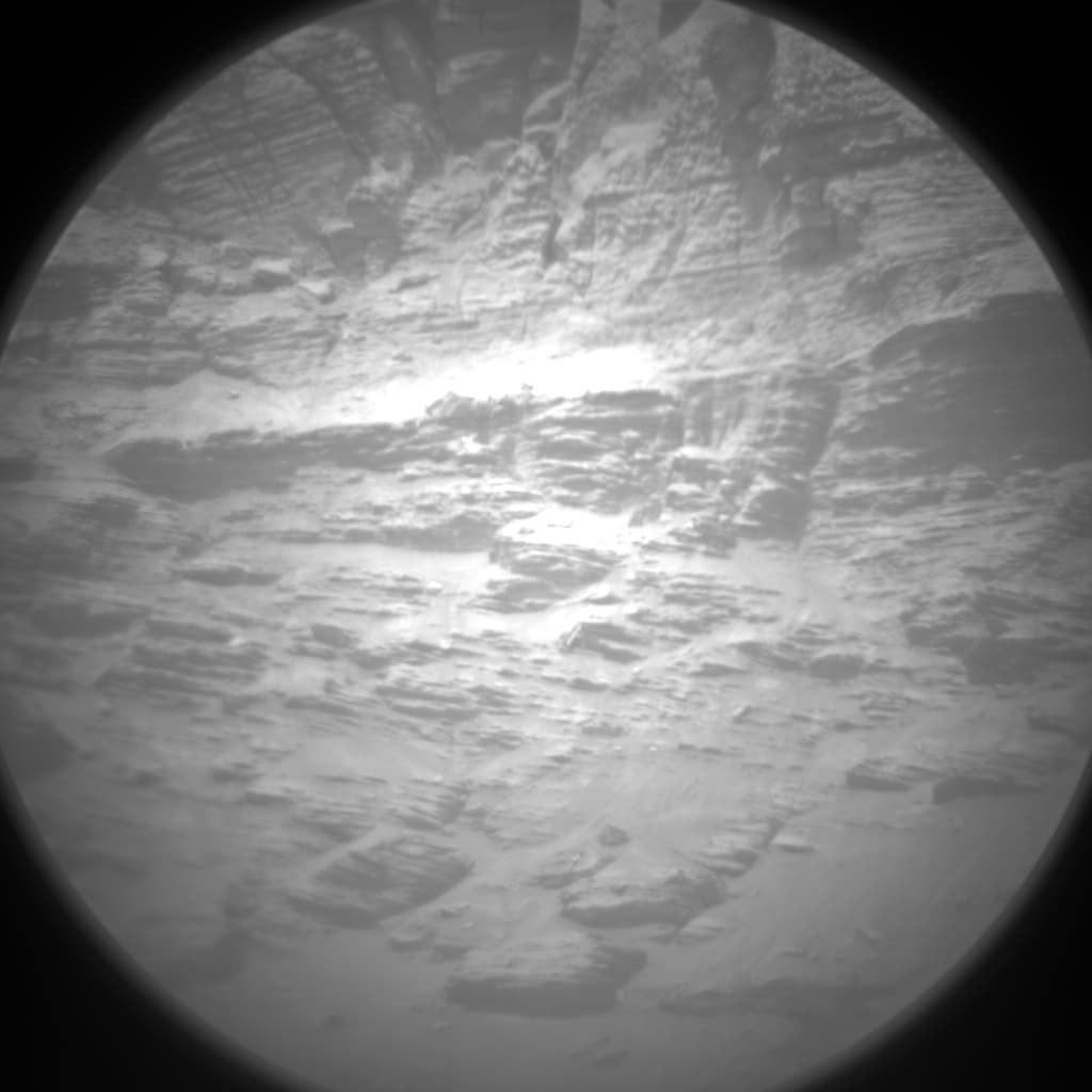 Foto de Marte da câmera CHEMCAM_RMI