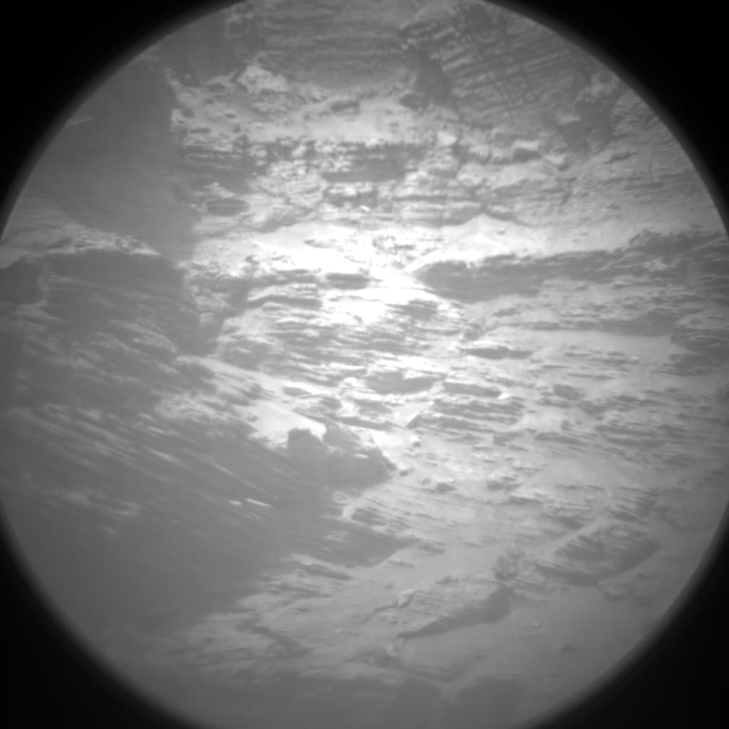 Foto de Marte da câmera CHEMCAM_RMI