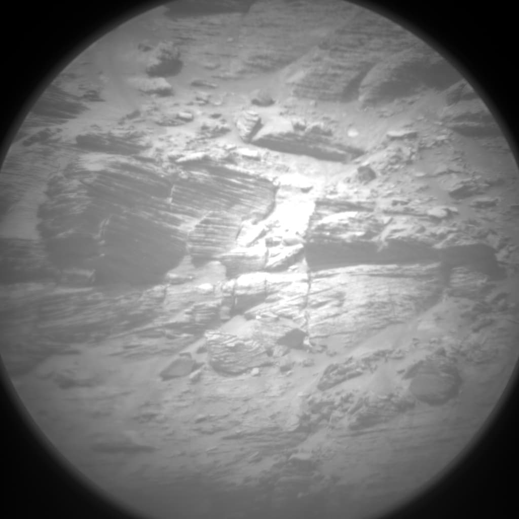 Mars image captured by CHEMCAM_RMI on Curiosity